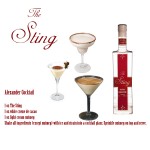Alexander cocktails -The Sting Gin