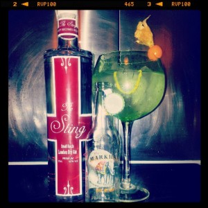 The Sting Gin and Tonic